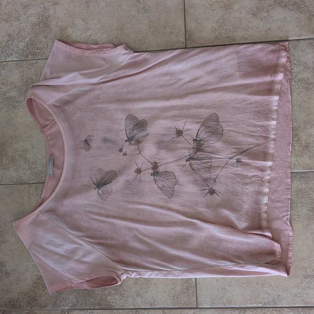 Women's Knit Butterfly Top Large